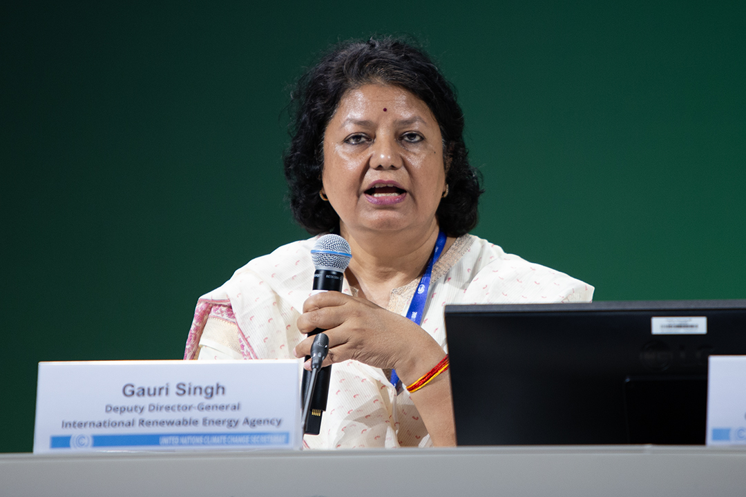 Gauri Singh International Renewable Energy Agency Unfccc Sideevent